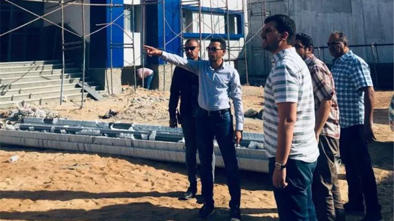 جهود مكثفة من جهاز حدائق العاصمة للإنتهاء من أهم المشروعات الأمنية صور