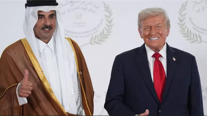 أمير قطر: سعداء بنتائج قمة شرم الشيخ الإيجابية