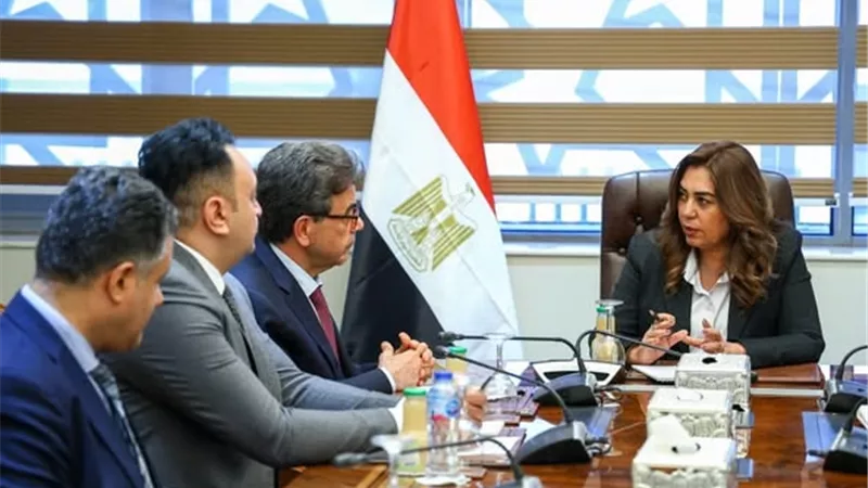 بحث ملفات مشتركة بين وزيرة التنمية المحلية ونقيب الأطباء البيطريين