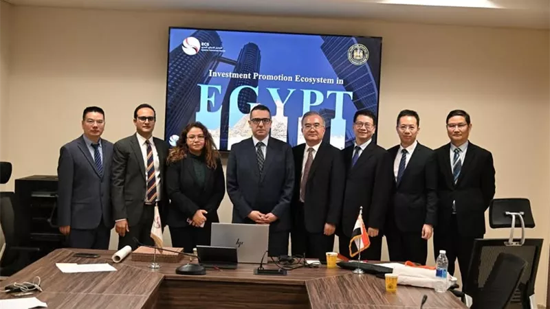 التمثيل التجاري المصري يستقبل وفد جيانجسو لبحث فرص الاستثمار