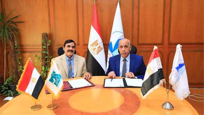 بروتوكول تعاون مع جامعه كفرالشيخ ومؤسسة مصر لدعم الفلسطينيين