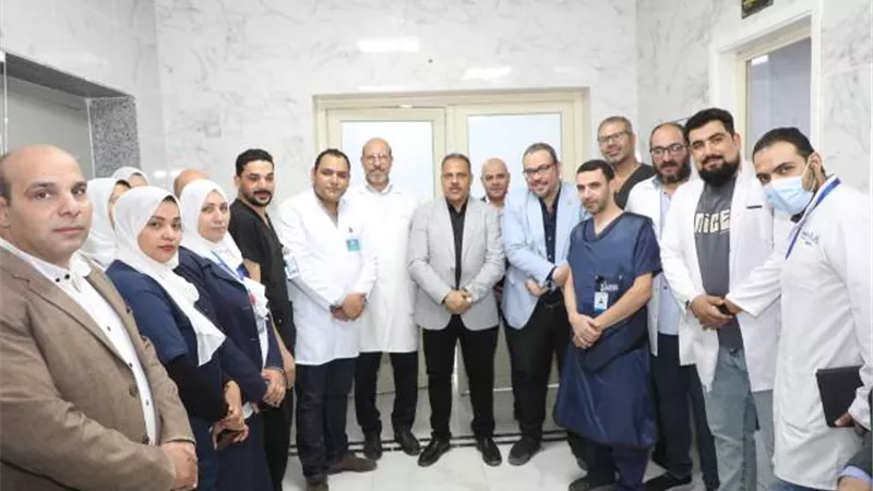 افتتاح منشآت طبية جديدة بمستشفى كفر صقر بالشرقية