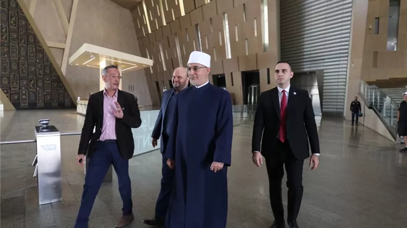 بروتوكول تعاون مشترك بين دار الإفتاء والمتحف المصري الكبير