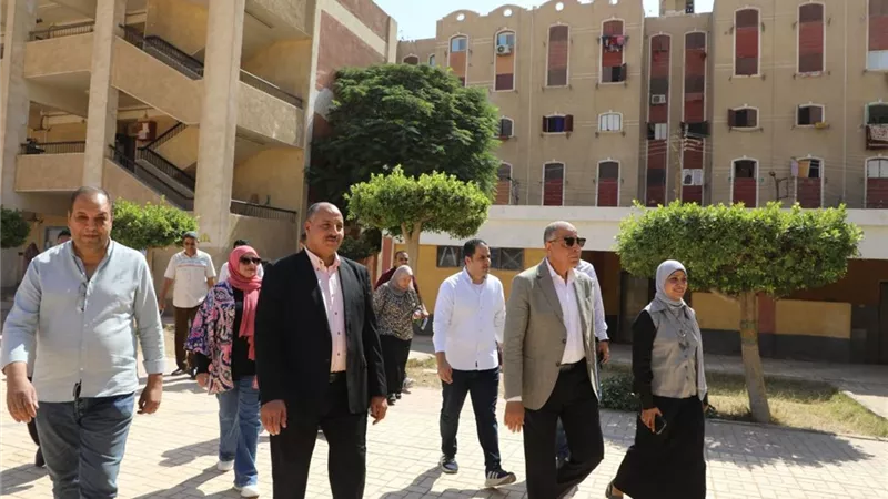 محافظ المنيا يتفقد مدارس ذوي الاحتياجات الخاصة