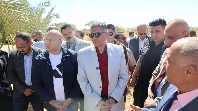 محافظ الجيزة يتفقد الأعمال الإنشائية بالمدرسة الزراعية الثانوية