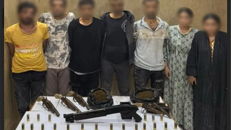 شكوى التعدى على طفل تقود رجال الأمن لضبط عصابة المخدرات حلوان