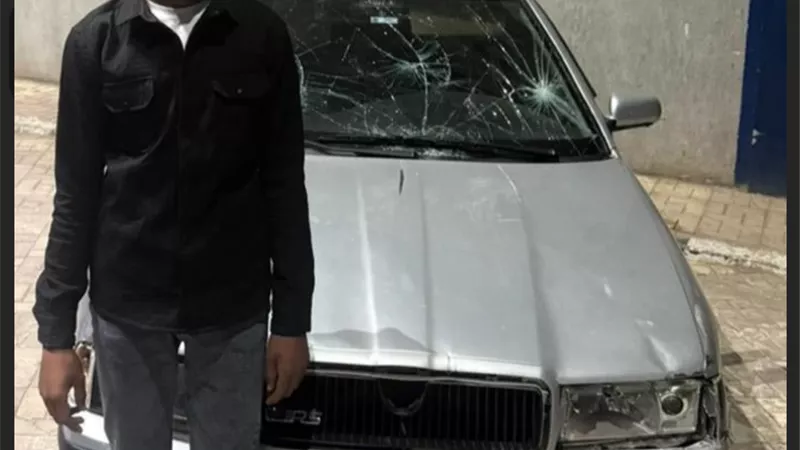 ضبط قائد ملاكى اصطدم بعدد من الأشخاص أثناء سيره بالبحيرة