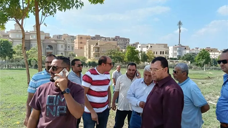 جولة لرئيس جهاز العبور لمتابعة النظافة والإنارة بـ«دار مصر»