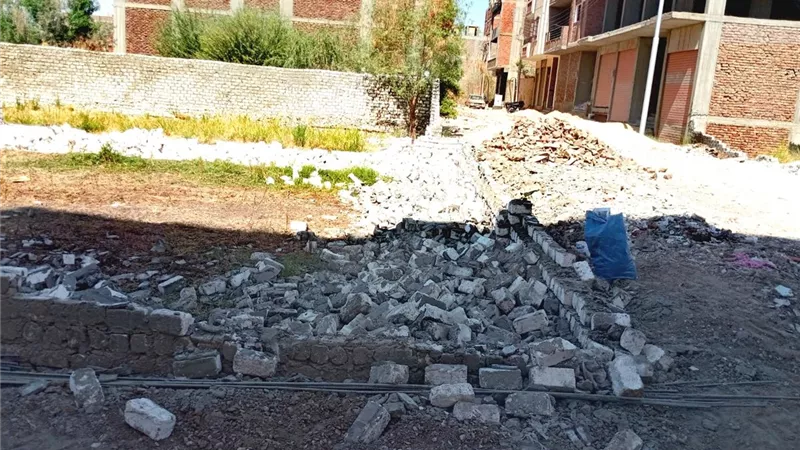 إزالة 6 حالات تعد ورفع 120 طن قمامة من شوارع الأقصر
