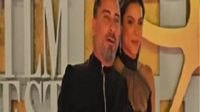أول ظهور للمخرج هادي الباجوري وزوجته فى مهرجان الجونة بعد زواجهما