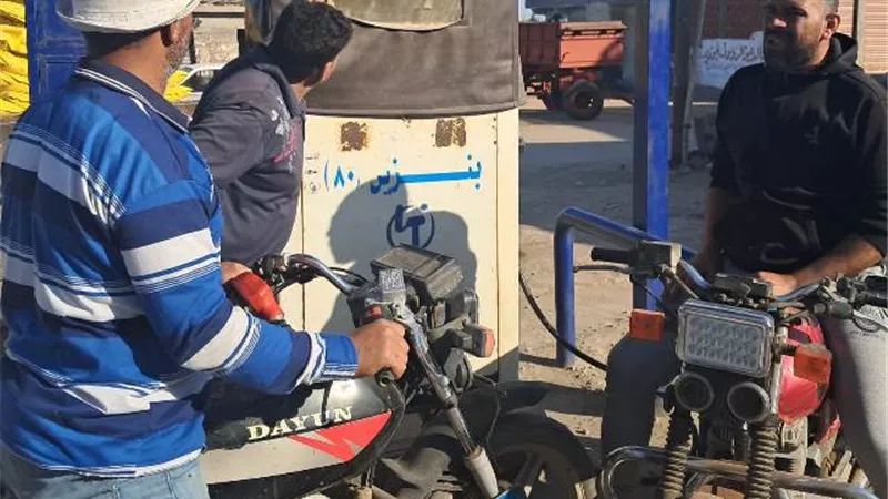 حملات تموينيه بكفرالشيخ على محطات الوقود ومستودعات الغاز