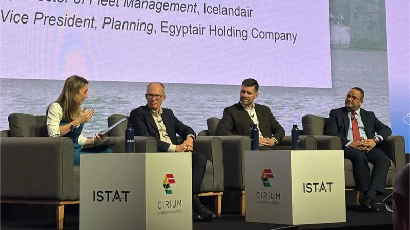 مصر للطيران تستعرض خططها المستقبلية في مؤتمر ISTAT