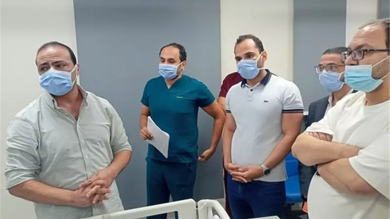 وفد هيئة الرعاية الصحية يتفقد مستشفى فايد بالإسماعيلية