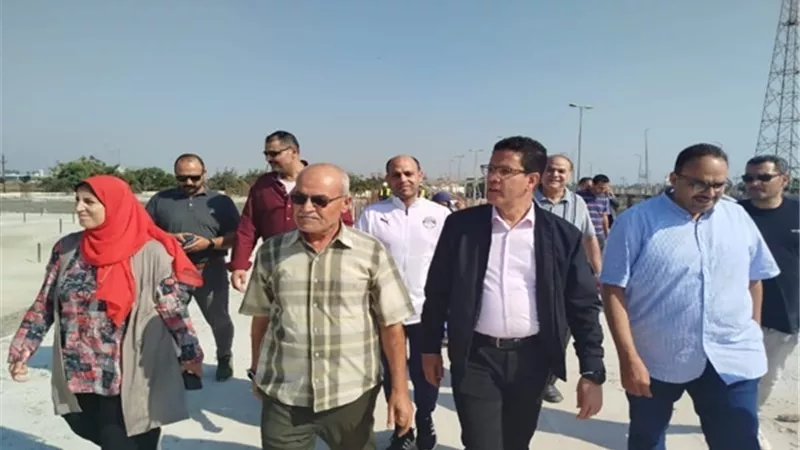 رئيس جامعة بنها يتفقد المشروعات الإنشائية والتطويرية الجديدة