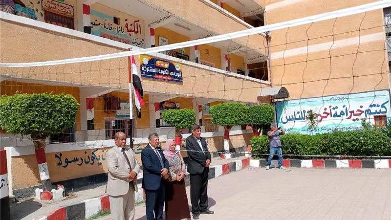 و كيل تعليم البحيرة يتفقد 3مدارس ابوحمص