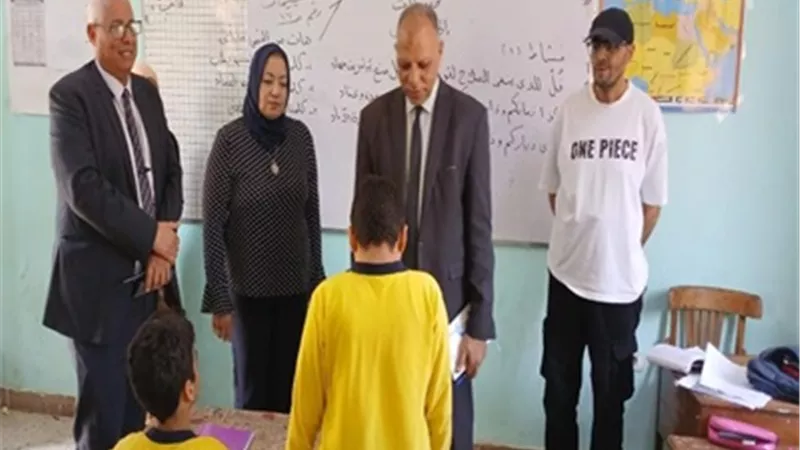 وكيل تعليم القاهرة في زيارة تفقدية لإدارة باب الشعرية