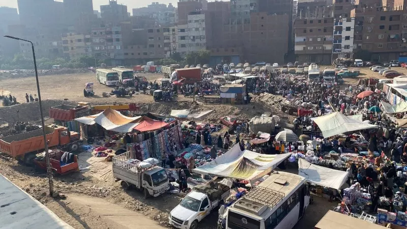 محافظ القليوبية يعلن نقل سوق الأحد بشبرا الخيمة لإنهاء التكدس