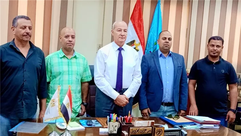 وكيل شباب كفر الشيخ يستقبل لجنة متابعة الوزارة