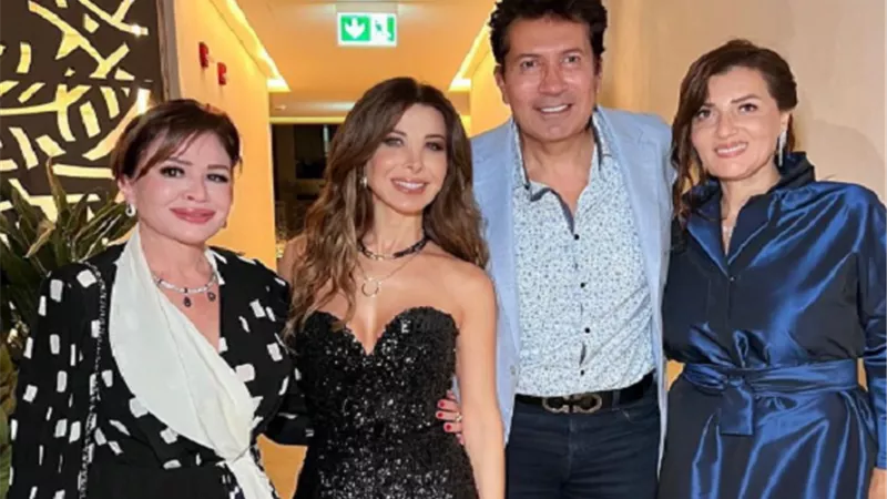 نانسي عجرم تتالق بحفل مهرجان الجونة السينمائى