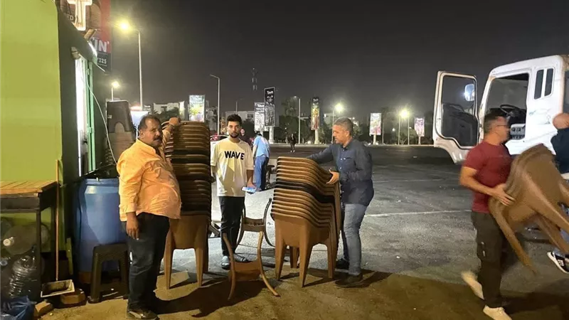 جبر: حملات يومية مكثفة للقضاء على ظواهر العشوائية بمدينة العبور