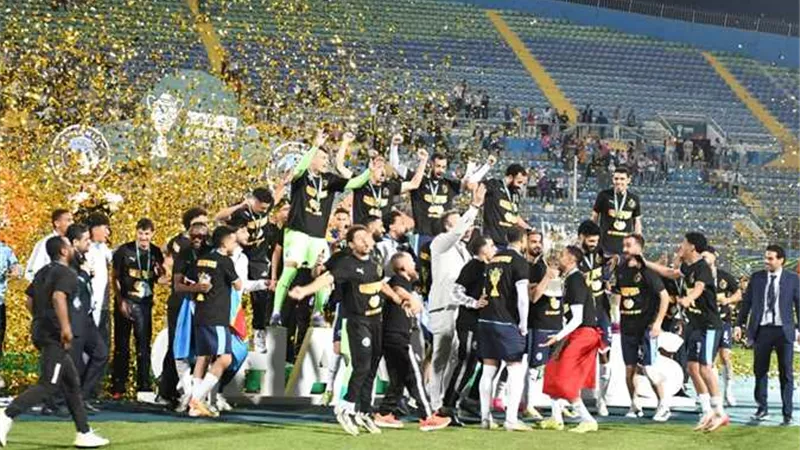 عبد الرحمن مجدي بعد تتويج بيراميدز: تعاهدنا علي البطولات