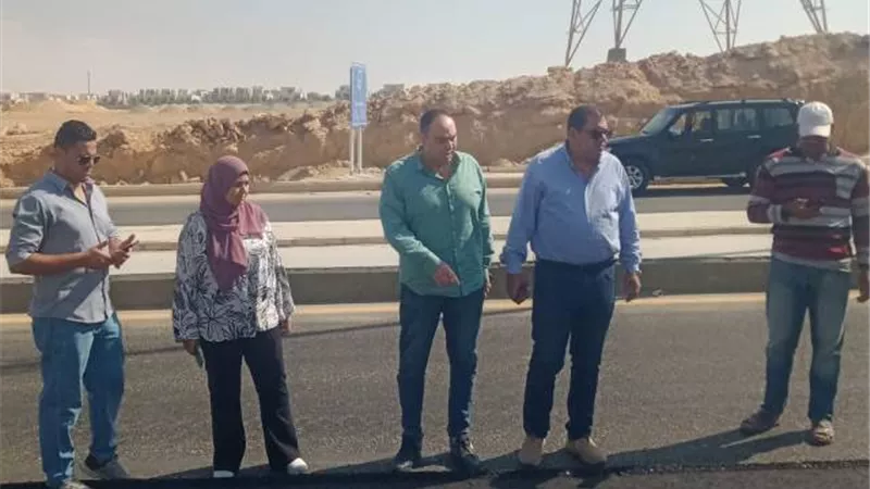 طفرة جديدة فى مشروعات الطرق المتطورة فى مدينة الشروق.. بالصور