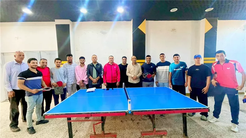 بيلا مركز أول و كفر الشيخ ثانى فى التصفيات النهائية لتنس الطاولة