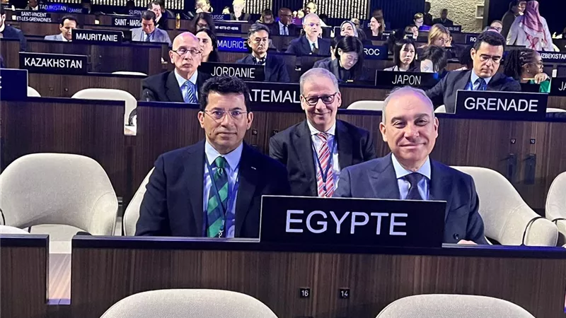 وزير الشباب يشارك في مؤتمر الأطراف العاشر بمقر اليونسكو في باريس