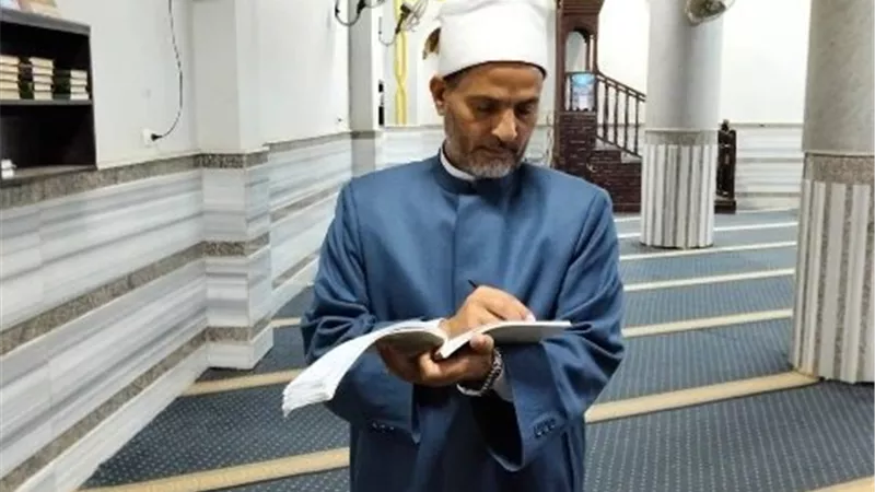 مدير أوقاف المنيا يمر على مساجد تلة وطوة مغربا وعشاء