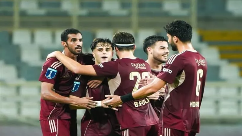 الوحدة الاماراتي يضرب الدحيل القطري بثلاثية في دوري أبطال آسيا