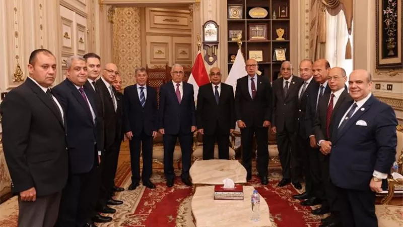 زيارة وزير العدل لدار القضاء العالي ومجلس الدولة