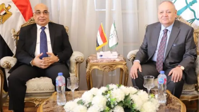 وزير العدل يزور مجلس الدولة لبحث تعزيز أوجه التعاون لخدمة العدالة