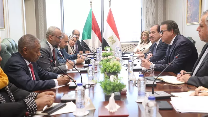وزير الصحة السودانى يشيد بجهود الحكومة المصرية على الدعم المستمر