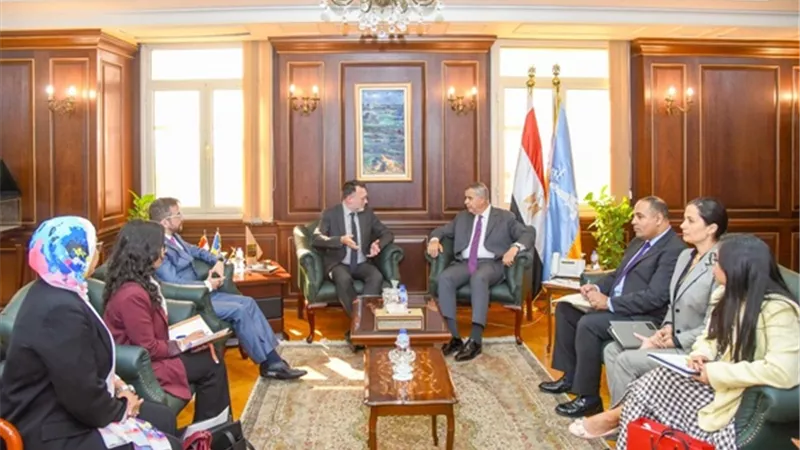 زيارة استكشافية للسفير الكندى للاسكندرية للتعرف على فرص الاستثمار