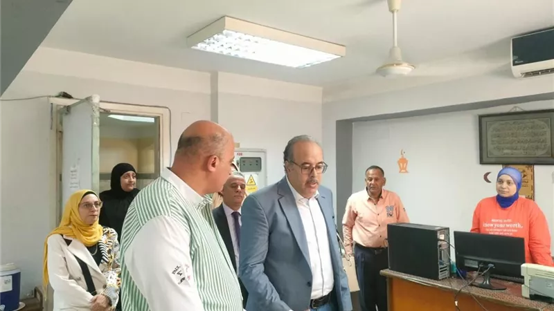 مسئولو وزارة الإسكان يتفقدون مشروعات الإسكان ببورسعيد