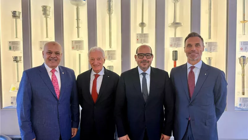 توقيع بروتوكول تعاون بين الأولمبية المصرية ونظيرتها الإيطالية بروما