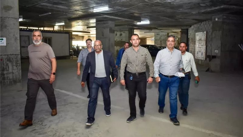 جولة لرئيس جهاز العلمين الجديدة لمتابعة أعمال تنفيذ أبراج LD04