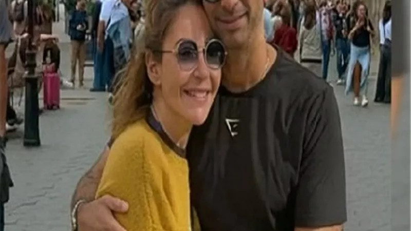 فارق العمر بين منة شلبي وزوجها أحمد الجنايني