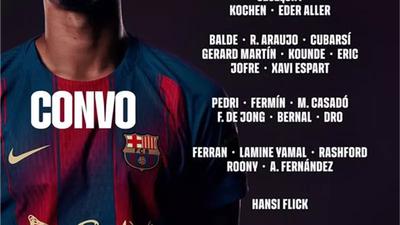هانز فليك يعلن قائمة برشلونة لمباراة ريال مدريد بالدوري الاسباني