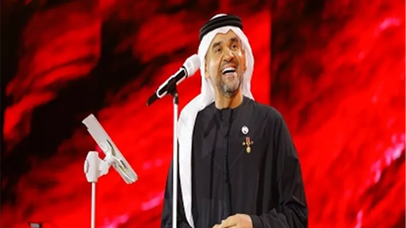 حسين الجسمي يعانق بصوته القمر في سماء القاهرة بحفل Sold Out