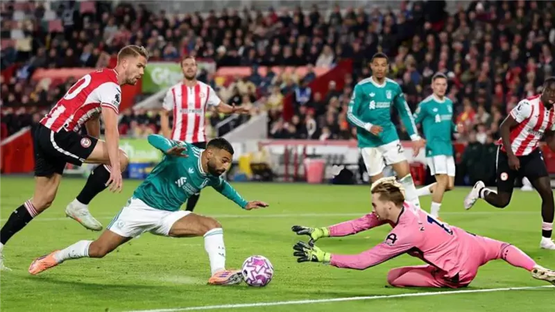 تقييم محمد صلاح في مباراة ليفربول وبرينتفورد بـ الدوري الإنجليزي