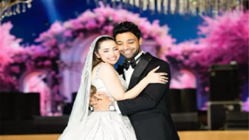 بالصور.. حفل زفاف احمد جمال وحفيدة الموجي