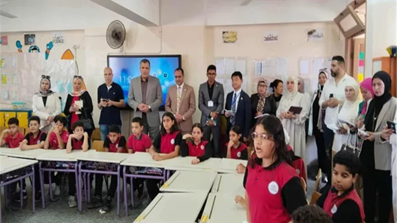 خبراء التوكاتسو في زيارة للمدرسة اليابانية بدمياط الجديدة
