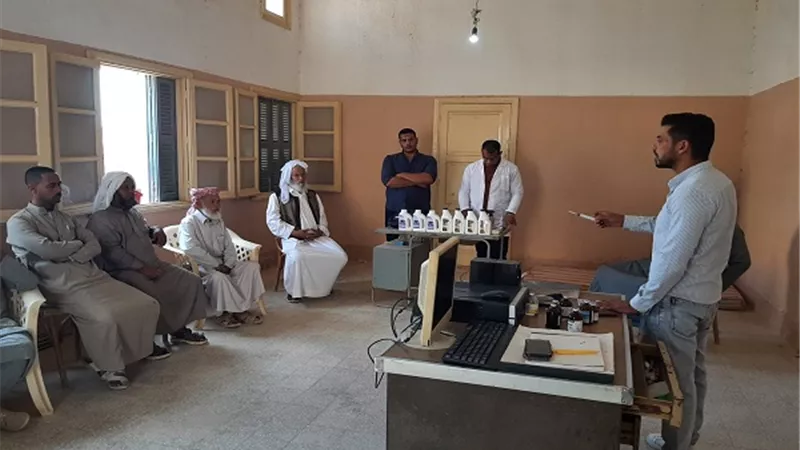 جامعة مطروح تنفذ قافلة تنموية متكاملة بقرية فوكة لخدمة المجتمع