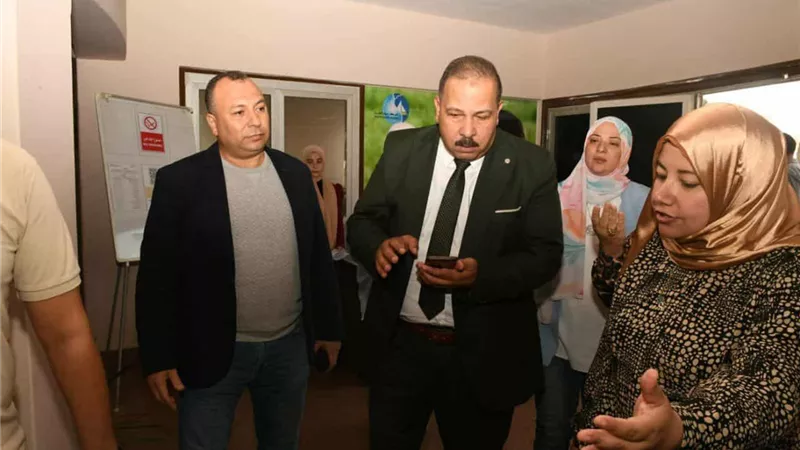 انطلاق الاختبار التحريري للمحصلين والقراء الجدد بمياه دمياط