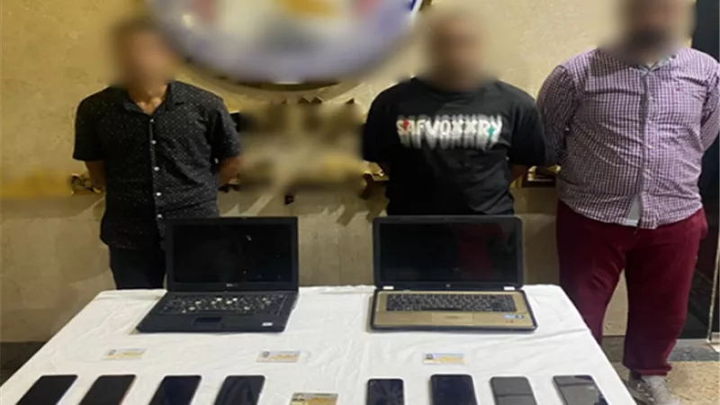 ضبط عصابة النصب والاستيلاء على ملكية خطوط. الهواتف المحمولة