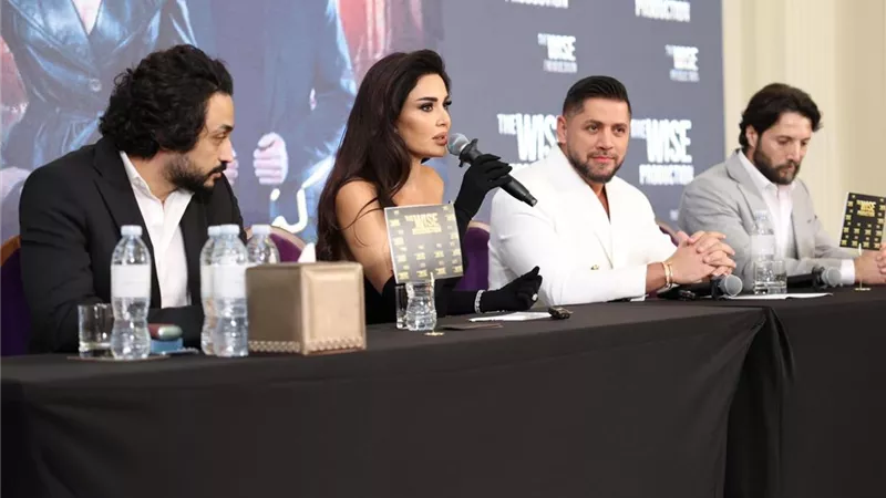 سيرين عبد النور وداليدا خليل يحتفلان بإطلاق مسلسل كذبة سودا في دبي