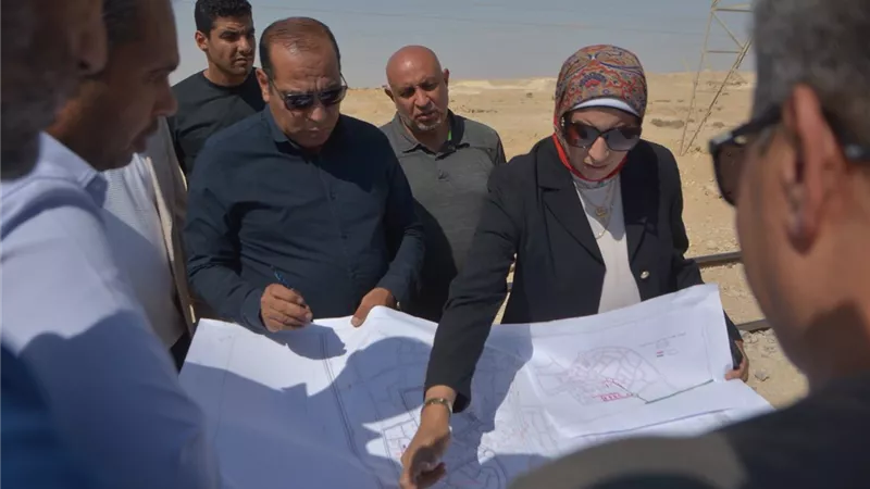 السويس الجديدة تواصل التطوير.. جولة لرئيس الجهاز بالمشروعات
