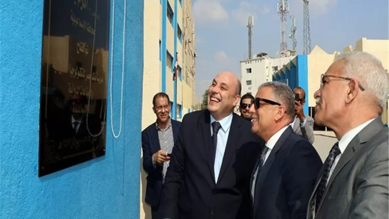 افتتاح مدرسة جديدة بالإسماعيلية