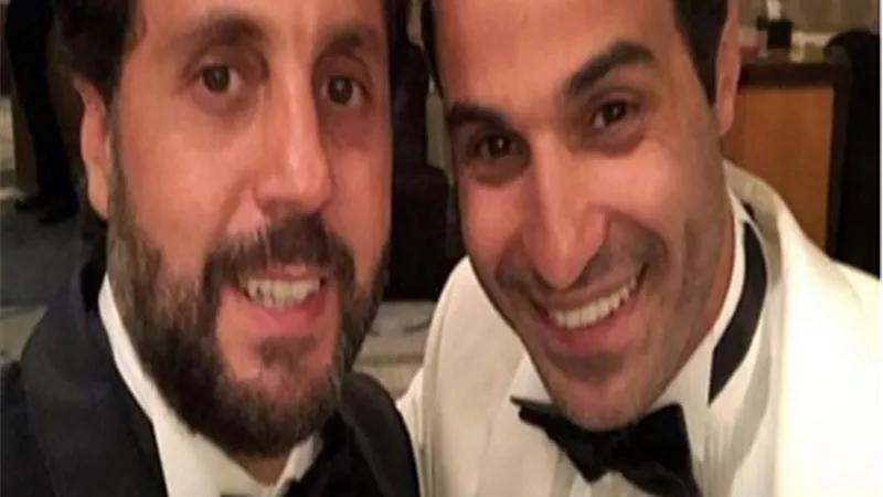 حقيقة تجاهل هشام ماجد للفنان أحمد فهمي فى حفل زفاف حاتم صلاح